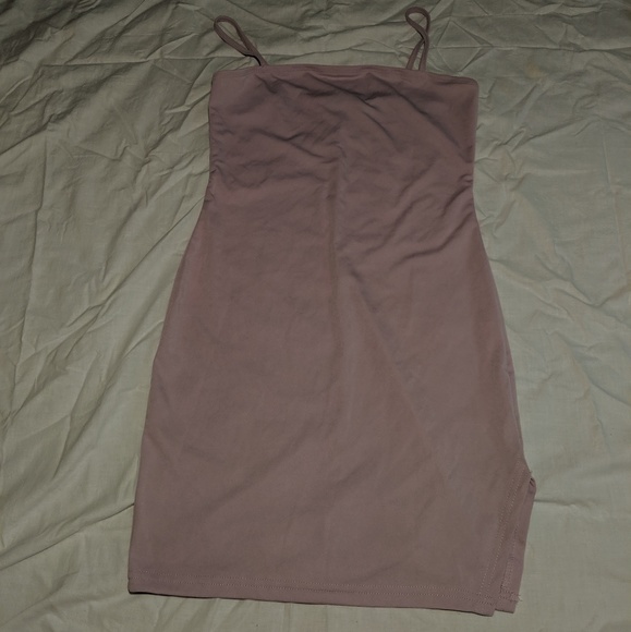 Light Purple Hem Cami Dress - Picture 4 of 5